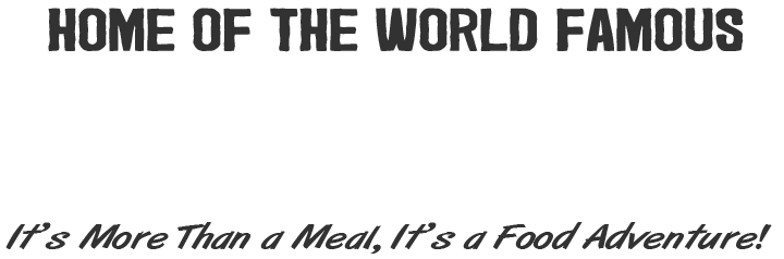 Home of the World Famous Shrimp Tray