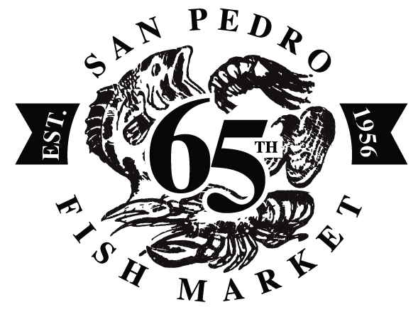 vintage san pedro fish 65th anniversary logo