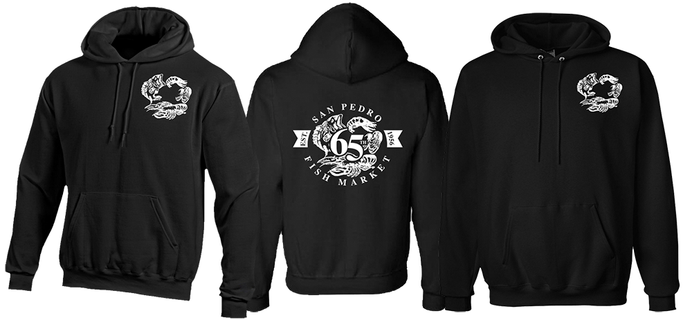 San Pedro Fish 65th Anniversary hoodies