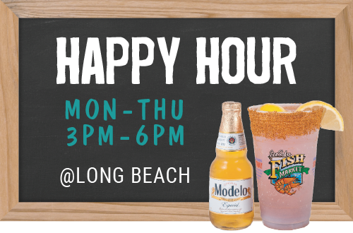 Join us for Happy Hour and Fresh Seafood