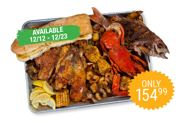 Long Beach Holiday Tray